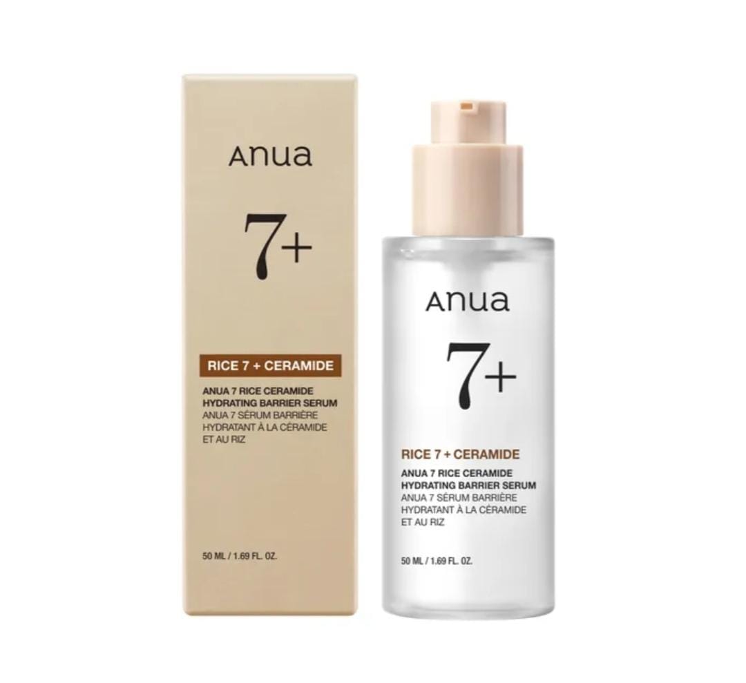 Anua Rice 7+ Ceramide Hydrating Barrier Serum 50Ml