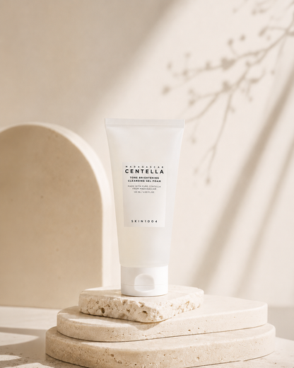 SKIN1004 Tone Brightening Cleansing Gel Foam design